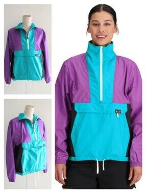 Like New Outdoor Research Swiftbreaker Anorak Colorblock Windbreaker Jacket